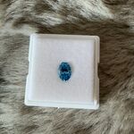 1= Diamant, 2.009 karaat (gecertificeerd) , Fancy vivid blue (LG584377